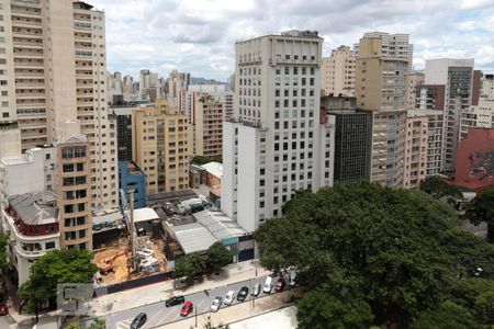 Vista de kitnet/studio à venda com 1 quarto, 29m² em República, São Paulo