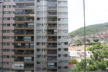 Sala Varanda Vista de apartamento à venda com 2 quartos, 65m² em Rio Comprido, Rio de Janeiro