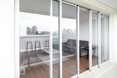 Varanda Sala de kitnet/studio para alugar com 1 quarto, 58m² em Vila Cruzeiro, São Paulo