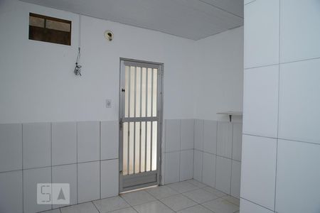 Cozinha de kitnet/studio para alugar com 1 quarto, 25m² em Vargem Pequena, Rio de Janeiro