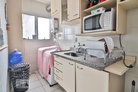 Cozinha de kitnet/studio para alugar com 1 quarto, 37m² em Consolação, São Paulo