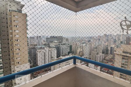 Varanda de kitnet/studio para alugar com 1 quarto, 37m² em Consolação, São Paulo