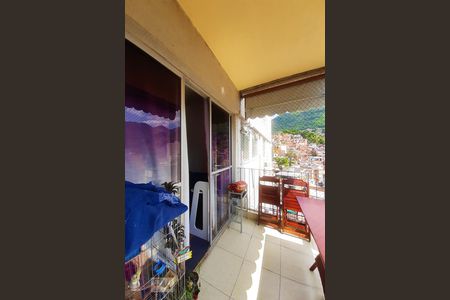 Varanda da Sala de apartamento à venda com 1 quarto, 54m² em Lins de Vasconcelos, Rio de Janeiro