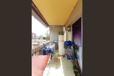 Varanda da Sala de apartamento à venda com 1 quarto, 54m² em Lins de Vasconcelos, Rio de Janeiro