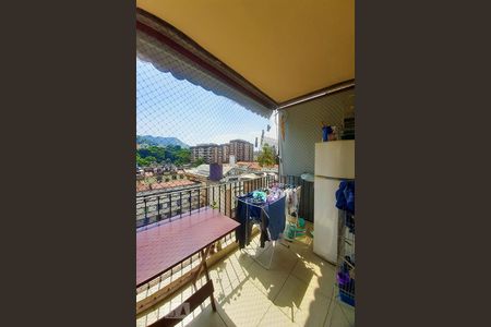 Varanda da Sala de apartamento à venda com 1 quarto, 54m² em Lins de Vasconcelos, Rio de Janeiro