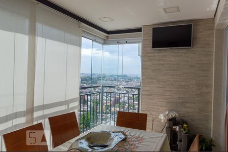 Varanda gourmet de apartamento à venda com 3 quartos, 86m² em Independência, São Bernardo do Campo