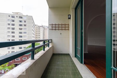 Varanda de apartamento para alugar com 3 quartos, 222m² em Higienópolis, São Paulo