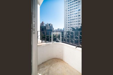 Varanda da Sala de apartamento à venda com 1 quarto, 40m² em Bela Vista, São Paulo