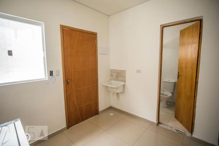 Quarto / Cozinha de kitnet/studio para alugar com 1 quarto, 22m² em Parque Imperial, São Paulo