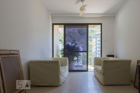 Sala de apartamento para alugar com 2 quartos, 160m² em Cosme Velho, Rio de Janeiro