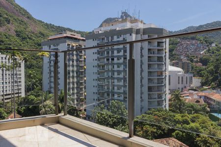 Varanda da sala de apartamento para alugar com 2 quartos, 160m² em Cosme Velho, Rio de Janeiro