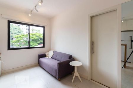 Sala de apartamento para alugar com 1 quarto, 37m² em Vila Nova Conceição, São Paulo