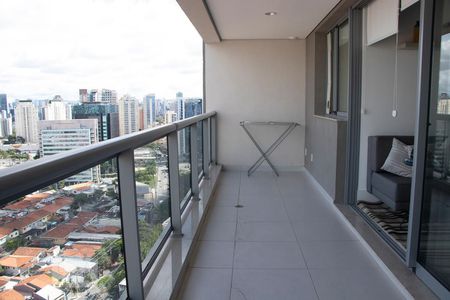 Sacada de apartamento para alugar com 2 quartos, 78m² em Santo Amaro, São Paulo