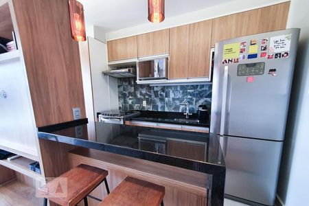 Cozinha de apartamento à venda com 1 quarto, 41m² em Lapa, São Paulo