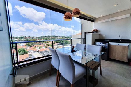 Varanda da Sala de apartamento à venda com 1 quarto, 41m² em Lapa, São Paulo