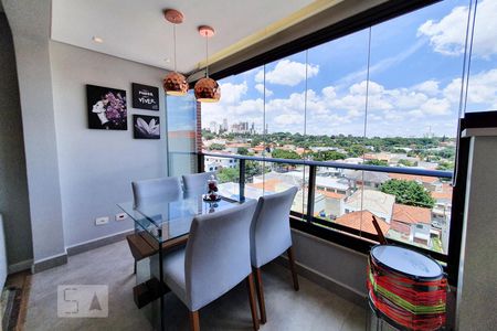 Varanda da Sala de apartamento à venda com 1 quarto, 41m² em Lapa, São Paulo