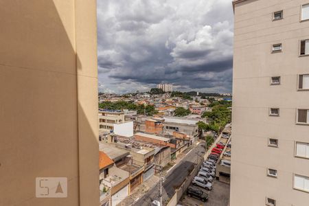 Vista da sala de apartamento à venda com 2 quartos, 59m² em Jardim Arize, São Paulo