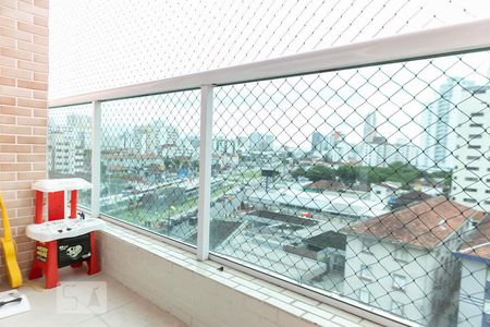 Sacada de apartamento para alugar com 1 quarto, 51m² em Gonzaga, Santos
