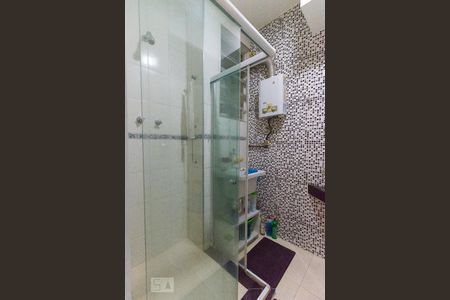 Banheiro - Box de vidro de kitnet/studio à venda com 1 quarto, 42m² em Flamengo, Rio de Janeiro