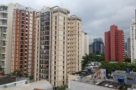 Vista da Sala de apartamento à venda com 2 quartos, 62m² em Vila Olímpia, São Paulo