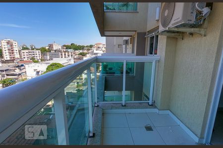 Varanda da Sala de apartamento à venda com 2 quartos, 51m² em Engenho de Dentro, Rio de Janeiro