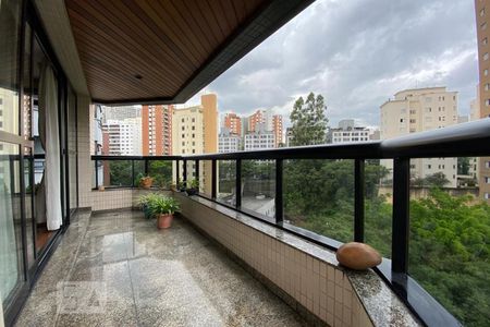 Varanda de apartamento à venda com 4 quartos, 160m² em Vila Suzana, São Paulo