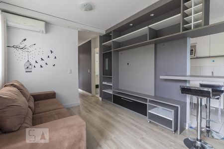 Sala de apartamento para alugar com 3 quartos, 68m² em Alto Petrópolis, Porto Alegre