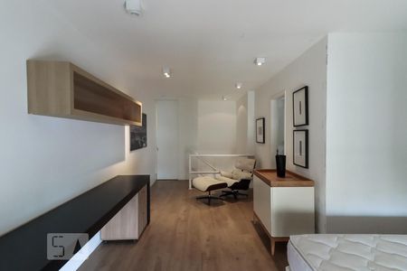 Suite de apartamento à venda com 1 quarto, 85m² em Vila Nova Conceição, São Paulo