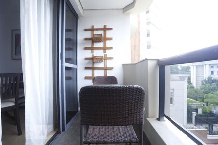 Varanda de apartamento à venda com 1 quarto, 35m² em Higienópolis, São Paulo