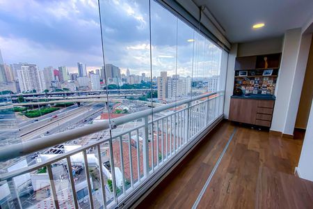 varanda de apartamento para alugar com 2 quartos, 73m² em Mooca, São Paulo