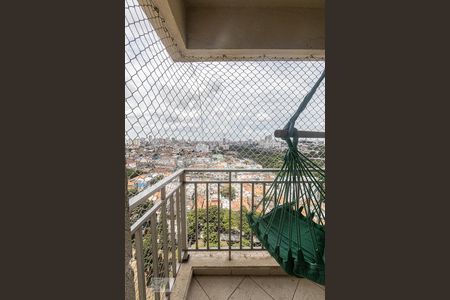 Varanda Sala de apartamento à venda com 2 quartos, 74m² em Vila Carlos de Campos, São Paulo