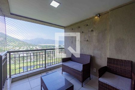 Varanda de apartamento para alugar com 3 quartos, 81m² em Recreio dos Bandeirantes, Rio de Janeiro