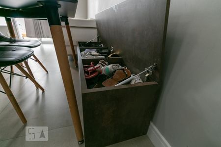 Detalhe Sala de apartamento para alugar com 1 quarto, 33m² em Brás, São Paulo