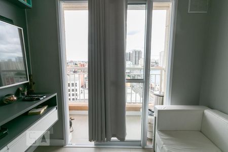 Varanda da Sala de apartamento para alugar com 1 quarto, 33m² em Brás, São Paulo