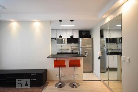 Sala de apartamento para alugar com 2 quartos, 49m² em Vila Andrade, São Paulo