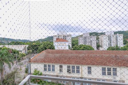 Vista da Sala de apartamento à venda com 2 quartos, 60m² em Teresópolis, Porto Alegre