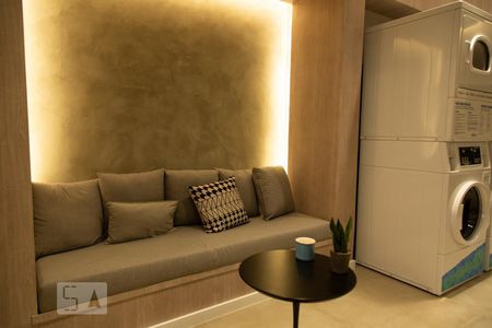 Studio para alugar com 26m², 1 quarto e sem vaga Studio para alugar com 26m², 1 quarto e sem vagaLavanderia