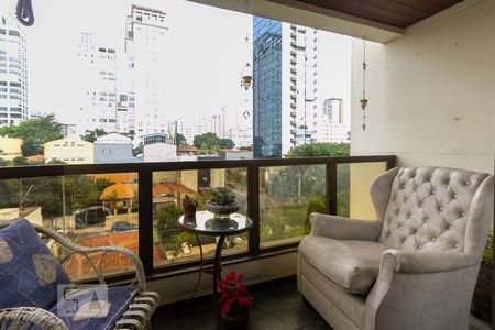 Varanda de apartamento para alugar com 3 quartos, 145m² em Vila Olímpia, São Paulo