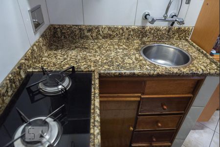 Cozinha de apartamento para alugar com 1 quarto, 40m² em Copacabana, Rio de Janeiro