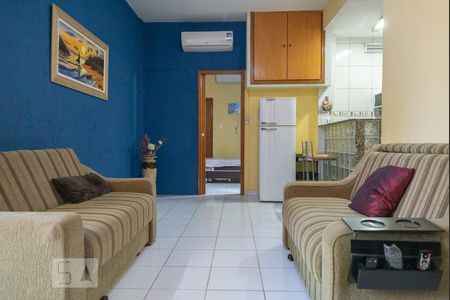 Sala de apartamento para alugar com 1 quarto, 40m² em Copacabana, Rio de Janeiro