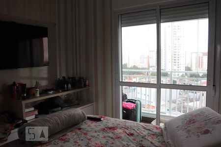 Suíte 1 de apartamento à venda com 3 quartos, 127m² em Vila Scarpelli, Santo André