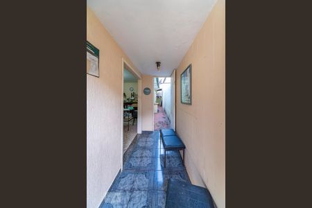 Varanda da Sala de casa à venda com 2 quartos, 80m² em Vila Scarpelli, Santo André