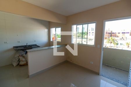 Sala/Cozinha de casa para alugar com 1 quarto, 30m² em Instituto de Previdência, Taboão da Serra