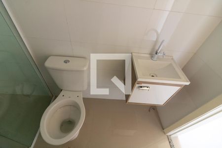 Banheiro de casa para alugar com 1 quarto, 30m² em Instituto de Previdência, Taboão da Serra