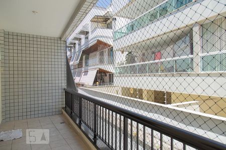 Varanda da Sala de apartamento para alugar com 3 quartos, 90m² em Recreio dos Bandeirantes, Rio de Janeiro