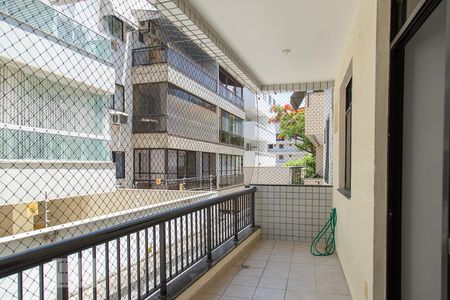 Varanda da Sala de apartamento para alugar com 3 quartos, 90m² em Recreio dos Bandeirantes, Rio de Janeiro