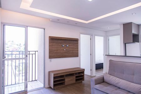 Sala de apartamento para alugar com 2 quartos, 47m² em Vila Oeste, Belo Horizonte