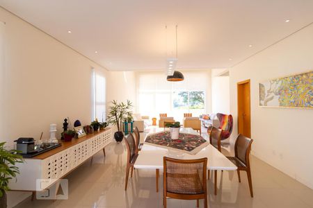 Sala de Jantar de casa de condomínio para alugar com 5 quartos, 346m² em Bairro das Palmeiras, Campinas