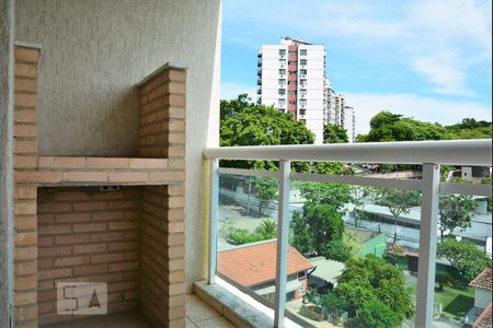 Varanda de apartamento à venda com 2 quartos, 55m² em Pechincha, Rio de Janeiro