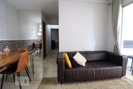 Sala de apartamento para alugar com 3 quartos, 96m² em Jardim Goiás, Goiânia